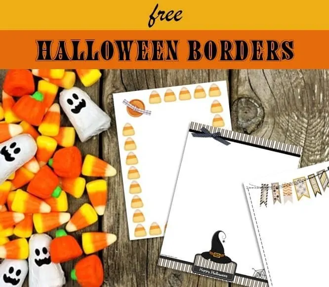 halloween border