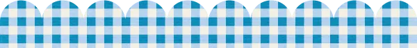 blue gingham