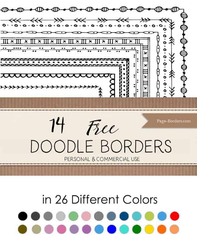 doodle borders