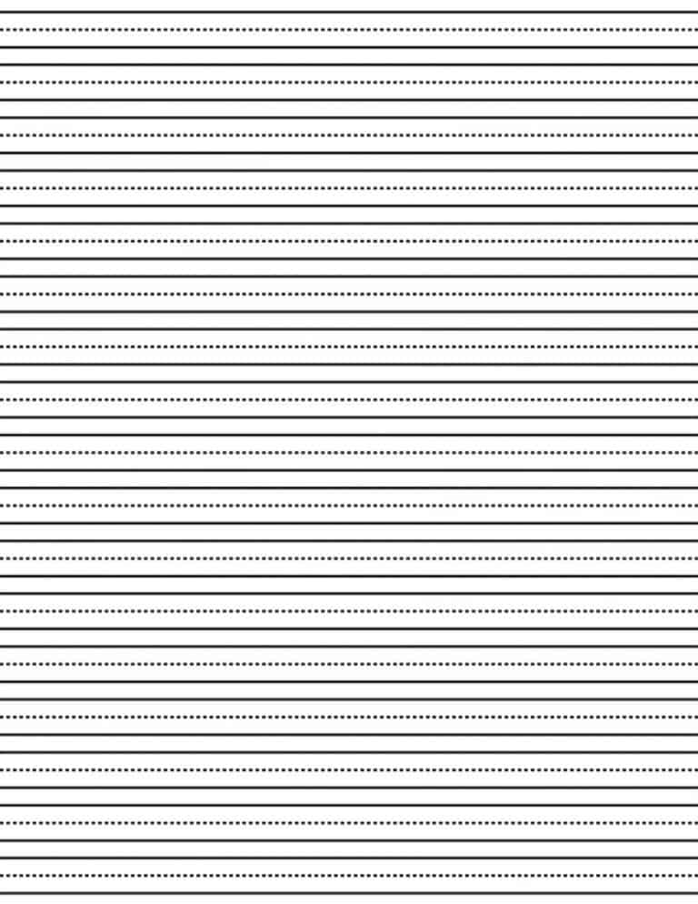 Lined Paper for Kids Customize Online & Download Free