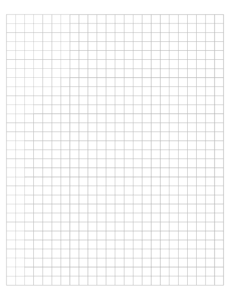 Free Printable Graph Paper Template | Instant Download