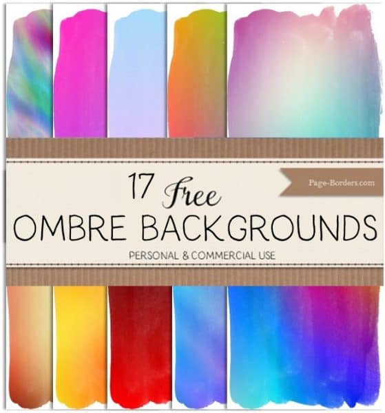ombre backgrounds