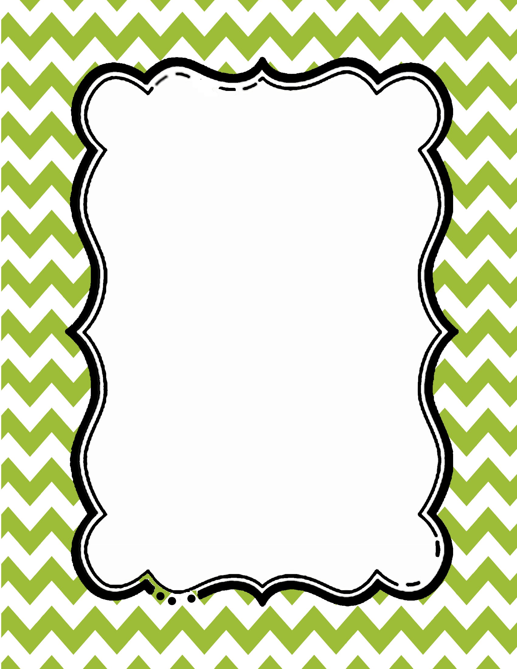 Chevron Border | Free Download in Any Color You Want
