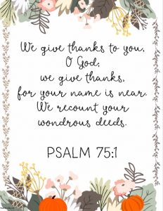 Thanksgiving Quotes from Bible | Make a Free Poster Online