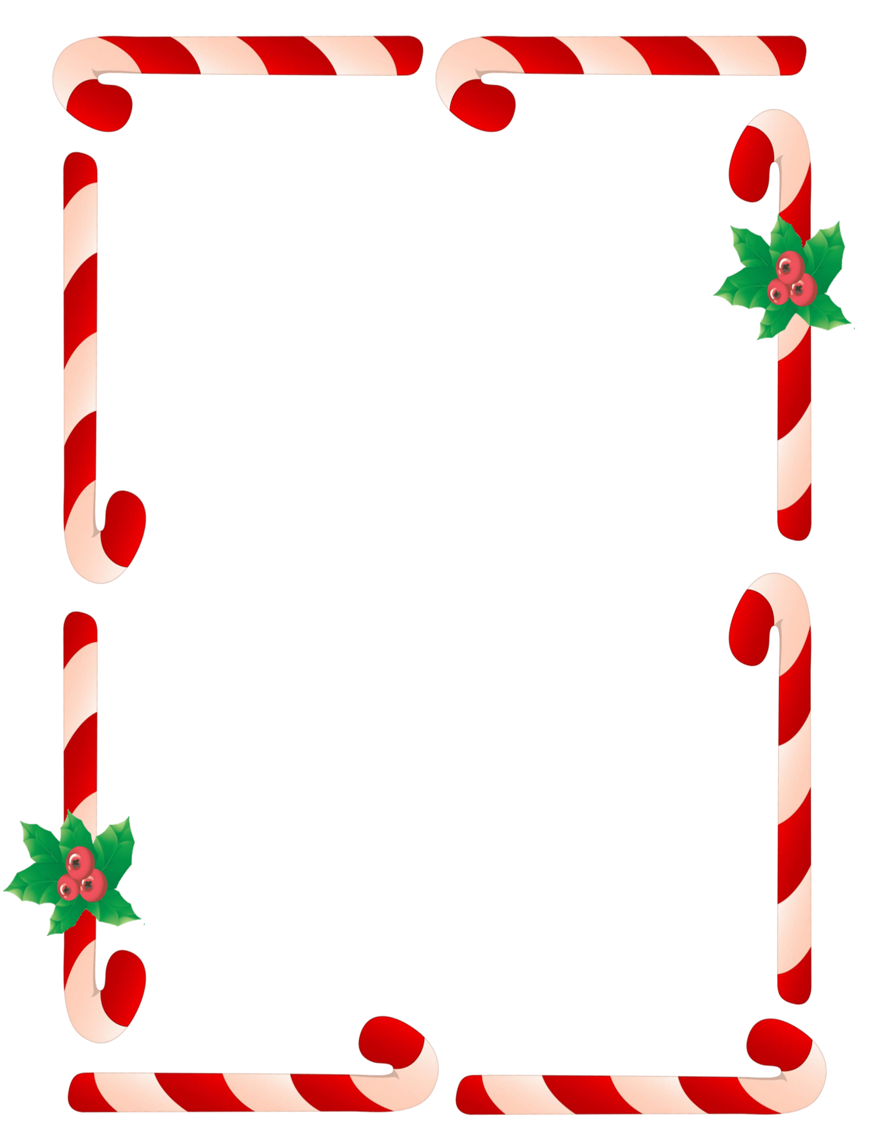 Free Christmas Border | Customize Online | Personal & commercial use