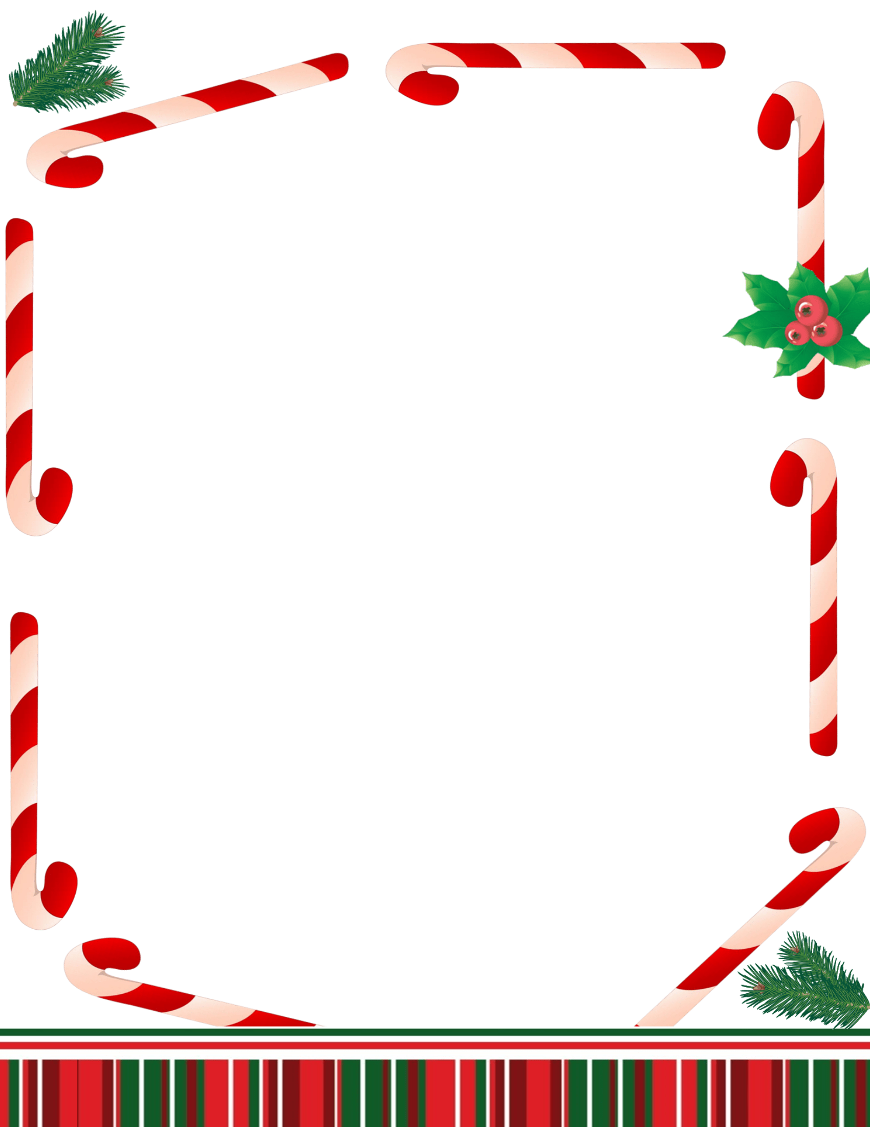Free Christmas Border | Customize Online | Personal & commercial use